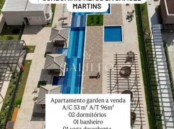 Apartamento · 53m² · 2 Quartos · 1 Vaga · Apartamento para venda em Jardim Do Lago de 53.00m² com 2 Quartos e 1 Garagem