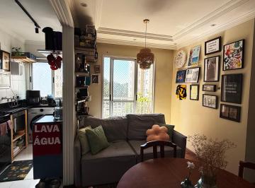 sala e cozinha integradas com sacada · Apartamento de 2 quartos | Condomínio Clube