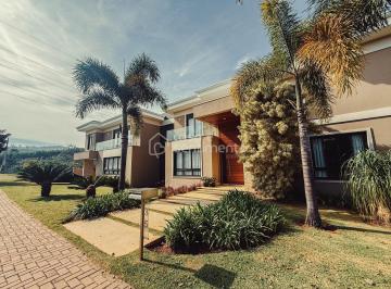 Casa · 425m² · 5 Quartos · 6 Vagas · Condomínio Campo de Toscana - CASA COM 5 SUÍTES, PISCINA AQUECIDA E VISTA PERMANENTE PARA A MATA