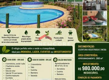 Rural · 150m² · 4 Quartos · 10 Vagas · Chácara em Estrada do Soturno - Palmeiras - Juquitiba/SP
