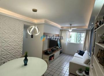 Apartamento · 75m² · 3 Quartos · 1 Vaga · Apto espaçoso - 75m² - 3 quartos - 1 suite - em Miramar, João Pessoa/PB