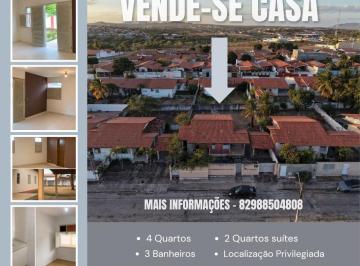 Casa de 4 quartos Venda R$ 380.000 · VENDO CASA 4 QUARTOS 2 SUITES EM PIRANHAS/AL