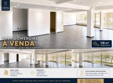 Comercial , Curitiba · Sala Comercial Térrea de 118 m² em Localização Estratégica – Edifício Buzios