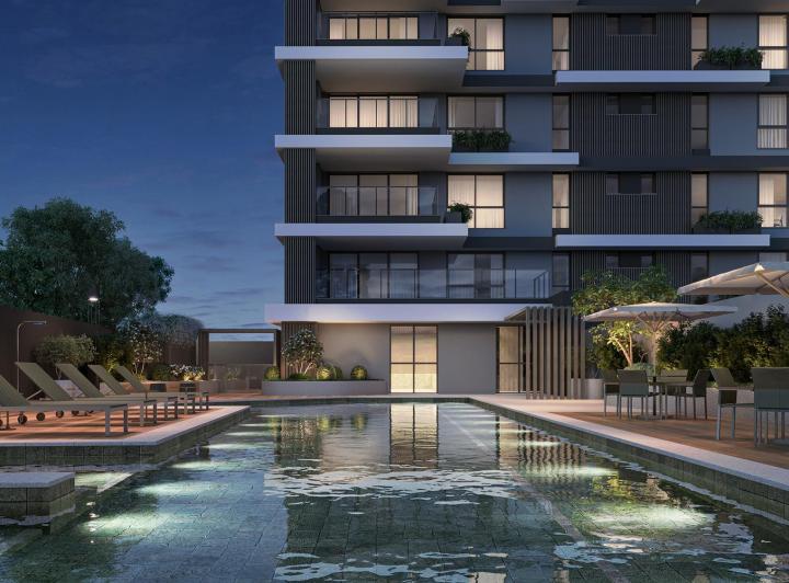 Piscina · Apartamento Batel - Jardim Aurora