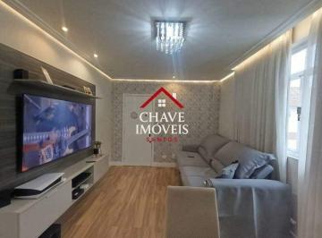 Apartamento · 89m² · 2 Quartos · 1 Vaga · Apartamento em Estuário, Santos/SP de 89m² 2 quartos à venda por R$ 458.000,00