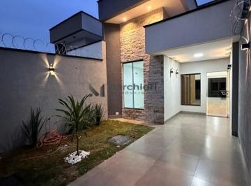Casa · 125m² · 3 Quartos · 2 Vagas · Casa em Residencial Solar Bougainville, Goiânia/GO de 125m² 3 quartos à venda por R$ 390.000,00