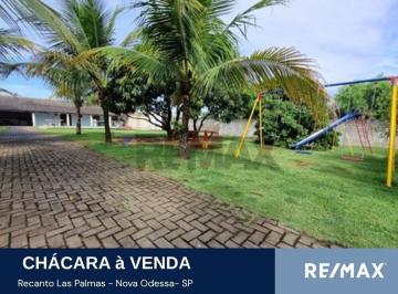 Terreno · 200m² · 2 Quartos · 10 Vagas · Chácara para venda em Recanto Las Palmas de 200.00m² com 2 Quartos e 10 Garagens