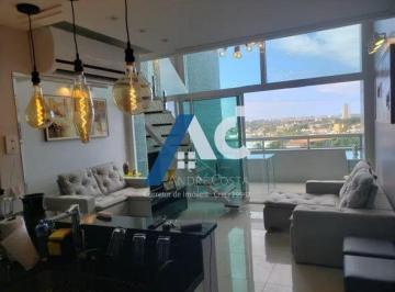 Apartamento · 60m² · 1 Quarto · 1 Vaga · LOFT DUPLEX PARA LOCAÇÃO – COLINA REALE | PATAMARES - VISTA MAR - R$ 5.200,00
