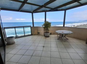 Apartamento · 225m² · 3 Quartos · 2 Vagas · Cobertura Frontal Mar na Barra da Tijuca, Condomínio Ocean Drive