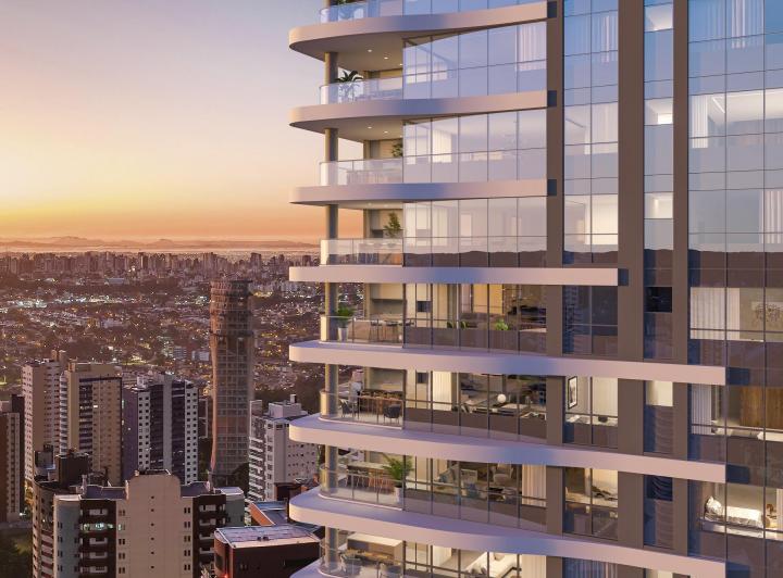 Imóvel novo vertical , Curitiba · Apartamento Ecoville - Etherea