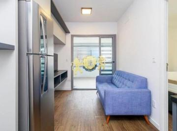 Apartamento · 36m² · 1 Quarto · Flat mobiliado à venda no Brooklin| 36m² | 1 Dormitório | 1 Vaga de Garagem