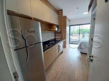 Apartamento · 25m² · 1 Quarto · Studio muito bem localizado ao lado da Avenida Santo Amaro, disponível para locação.
