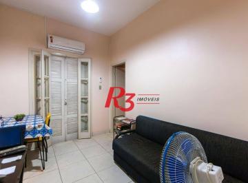 14c9caf3eb2a3fccf24b35b6e2699cde6bef37a4 · Apartamento com 1 dormitório à venda, 42 m² por R$ 320.000,00 - Boqueirão - Santos/SP