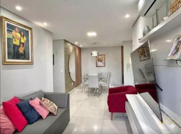 Apartamento · 80m² · 2 Quartos · 2 Vagas · Condomínio Brisa da Mata Jatobás - Apartamento à venda com 2 dormitórios e suíte no Balneário Tropic