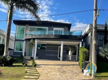 Casa · 560m² · 5 Quartos · 4 Vagas · Casa de Alto Padrão para Locação no Condomínio Reserva Santa Maria – Jardim do Golf 1 | Jandira/SP