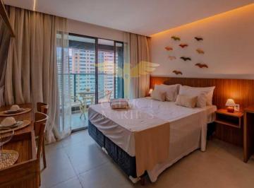 Apartamento · 39m² · 1 Quarto · 1 Vaga · STUDIO MOBILIADO 39M² EM ARMAÇÃO