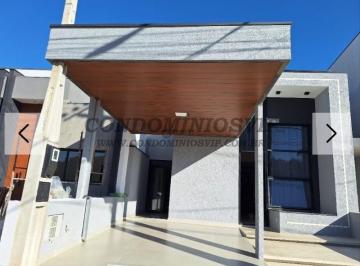 Foto 01 · Casa em Condomínio à Venda em Votorantim-SP, Bairro Colina Santa Mônica: 2 Quartos, 1 Suíte, 2 Salas
