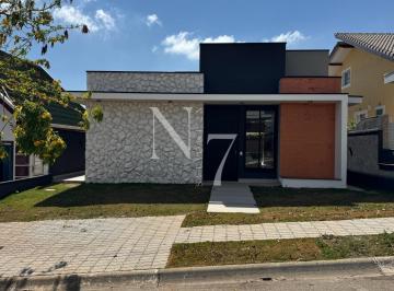 Casa · 153m² · 3 Quartos · 2 Vagas · Casa Nova em Condomínio 3 Suítes, Gourmet e Piscina!