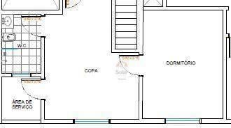 Apartamento · 45m² · 1 Quarto · Apartamento para alugar em Centro de 45.00m² com 1 Quarto