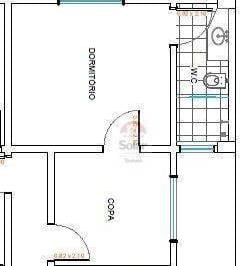 Apartamento · 26m² · 1 Quarto · Apartamento para alugar em Centro de 26.00m² com 1 Quarto
