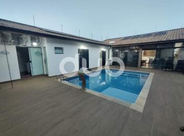 Casa · 169m² · 3 Quartos · Casa residencial com piscina e espaço gourmet à venda no Bairro Santa Rosa, Piracicaba