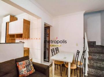 Sala · Sobrado com 2 dormitórios à venda, 90 m² por R$ 405.000,00 - Vila Pires - Santo André/SP