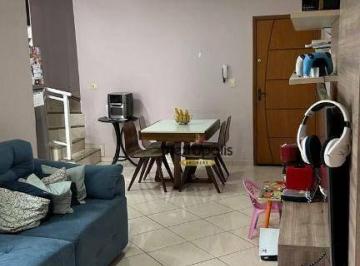 Sala · Cobertura com 2 dormitórios à venda, 140 m² por R$ 490.000,00 - Vila Humaitá - Santo André/SP