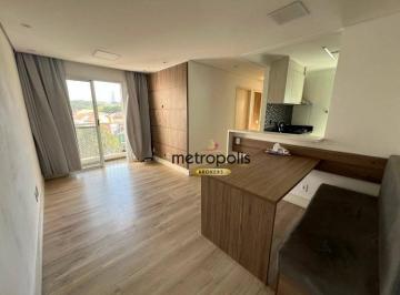 Sala · Apartamento com 2 dormitórios à venda, 50 m² por R$ 380.000,00 - Parque Erasmo Assunção - Santo Andr