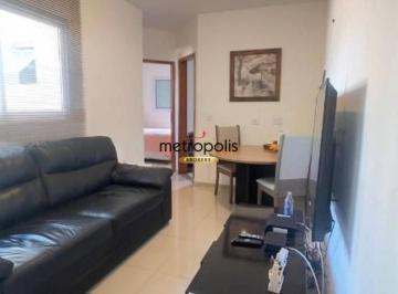 Sala · Cobertura com 2 dormitórios à venda, 80 m² por R$ 300.000,00 - Vila Guarani - Santo André/SP