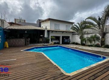 e5f8ffea01a9992dac5402236312dcb25b8e1e36 · Sobrado na frente da praia com 6 dormitórios à venda, 342 m² por R$ 3.200.000