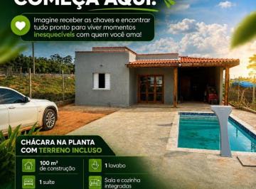 Rural de 1 quarto, Ibiúna · CHÁCARA NA PLANTA EM IBIÚNA - SP