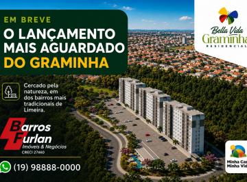 Apartamento de 2 quartos, Limeira · - PRÉ Lançamento Bella Vida Graminha Residencial