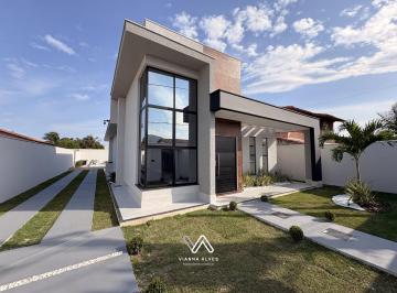 Casa · 135m² · 4 Quartos · 3 Vagas · Casa 4 Quartos c/ Suíte, Piscina e Área Gourmet, Garagem 5 Vagas — 143m² | Lança
