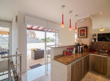 Apartamento · 165m² · 3 Quartos · 2 Vagas · Cobertura 165m² 3 dormitórios, 1 suíte, churrasqueira, lareira e jaccuzzi ,2 vag