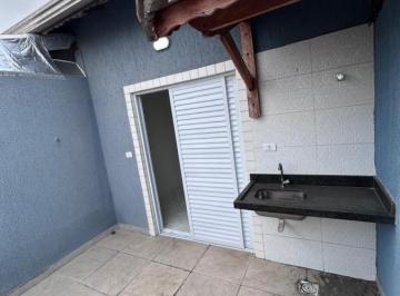 Casa · 86m² · 3 Quartos · 1 Vaga · Casa em Condomínio para Locação em Praia Grande, AVIAÇÃO, 3 dormitórios, 2 banheiros, 1 vaga