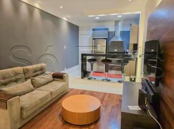 Apartamento · 55m² · 1 Quarto · 1 Vaga · Flat para alugar em Alphaville Empresarial de 55.00m² com 1 Quarto, 1 Suite e 1 Garagem