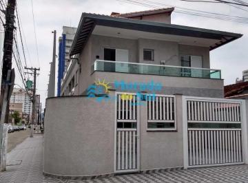 Casa · 100m² · 2 Quartos · 3 Vagas · Sobrado com 2 dorms, Aviação, Praia Grande - R$ 580 mil, Cod: 7815