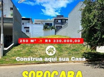 Terreno , Sorocaba · Lote de 250 m² no Condomínio Golden Park Residence em Sorocaba