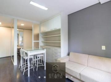Foto 01 · Apartamento para locação todo mobiliado no Jardim Paulista, São Paulo-SP: 1 quarto, 1 sala, 1 banhei