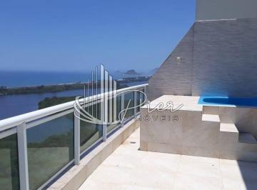Apartamento · 386m² · 4 Quartos · 3 Vagas · Pedra de Itaúna | Vendo Cobertura 4 Suítes Vistão Mar