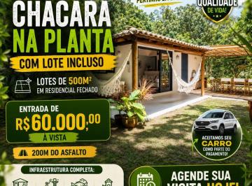 Casa de 2 quartos, Ibiúna · Seu sonho da chacrinha, com entrada de apenas 60 mil. Aqui em Ibiuna-SP