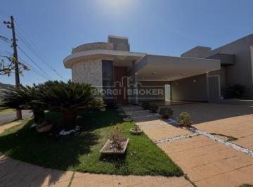 Foto 01 · Casa de Luxo em Condomínio: 4 Quartos, 4 Suítes, 5 Banheiros e 4 Vagas em São José do Rio Preto - Pa