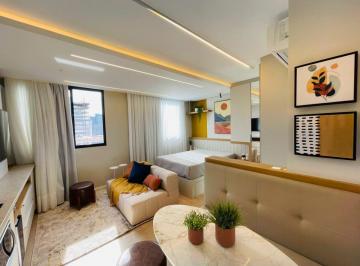 Apartamento de 1 quarto, Curitiba · Apartamento para Locação de 1 Dormitório com 1 Vaga Finamente Mobiliado no Elysia no Centro