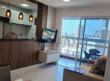 Apartamento · 59m² · 2 Quartos · 1 Vaga · Apartamento 2 quartos mobiliado para alugar no Bessa