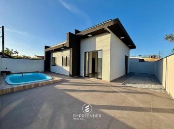 Casa · 73m² · 3 Quartos · 3 Vagas · Casa a venda com terreno 03 dormitórios Matinhos