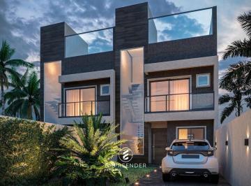 Casa · 122m² · 3 Quartos · 1 Vaga · Sobrado com vista para o mar e piscina no terraço