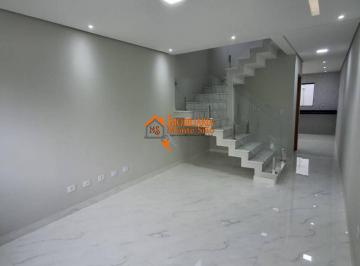 Casa · 95m² · 3 Quartos · 2 Vagas · Sobrado com 3 dormitórios à venda, 95 m² por R$ 750.000,00 - Cidade Parque Brasí
