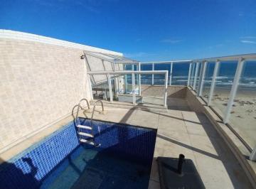 Apartamento · 193m² · 3 Quartos · 4 Vagas · Cobertura Frente Mar Guilhermina -3 suítes c/ Piscina Privativa