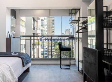 Apartamento · 21m² · 1 Quarto · Apartamento á venda mobiliado com 21a.u - 1 quarto sendo 1 suíte - Varanda - Moema São Paulo