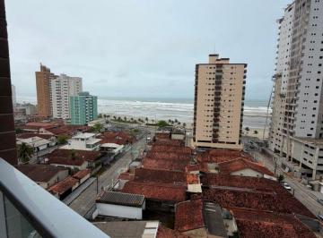 Apartamento de 1 quarto, Praia Grande · Apartamento 1 Quartos Vista Mar - Novo com Sacada e Lazer